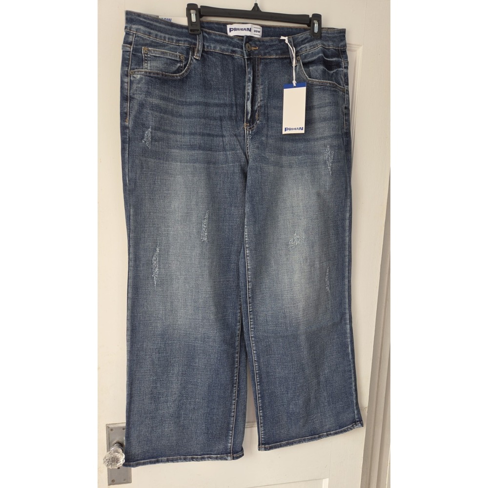 Pre Jean Womens Plus Boyfriend Jeans. NWT. 20W